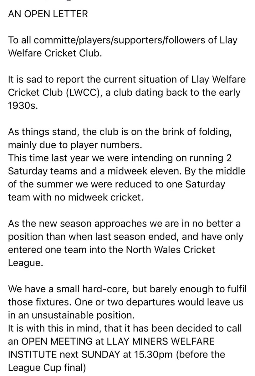 Llay Welfare CC tweet media