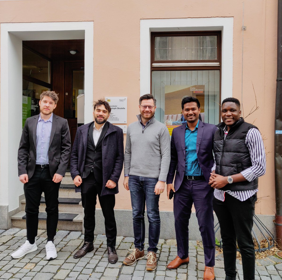 ArnillAshraf's tweet photo. It was a great pleasure to introduce the team to Mr Christoph Emanuel Skutella, Member of the Parliament of the Bavarian State in Germany and discussed about our upcoming Startup Program in Germany.

We are hoping to have him as a special guest in the program. https://t.co/PmMATERmiN