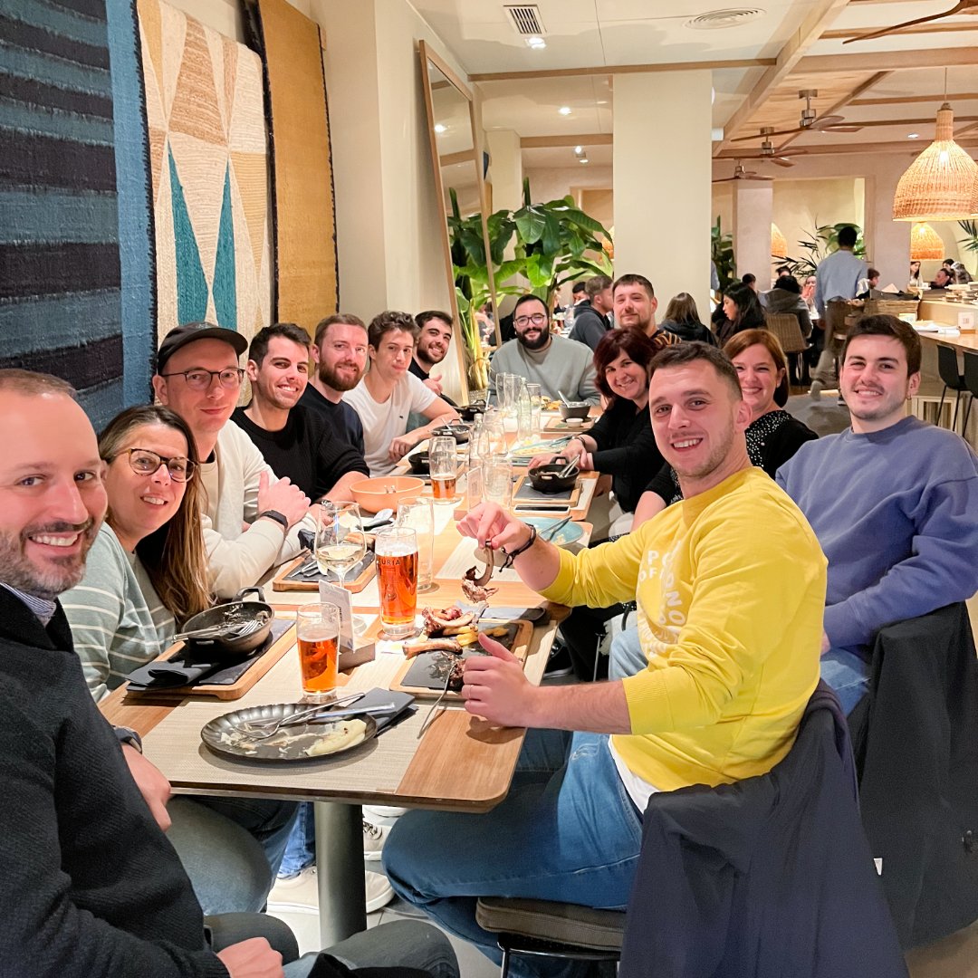 NewWork_es's tweet image. During January, students of Tech Academy had the opportunity to present an individual project developed throughout the course, everyone from NW colleagues, to students and mentors, gathered in Valencia for this session!🤓 ⚡

#newwork #newwork_vlc #techacademy #youngprofessionals