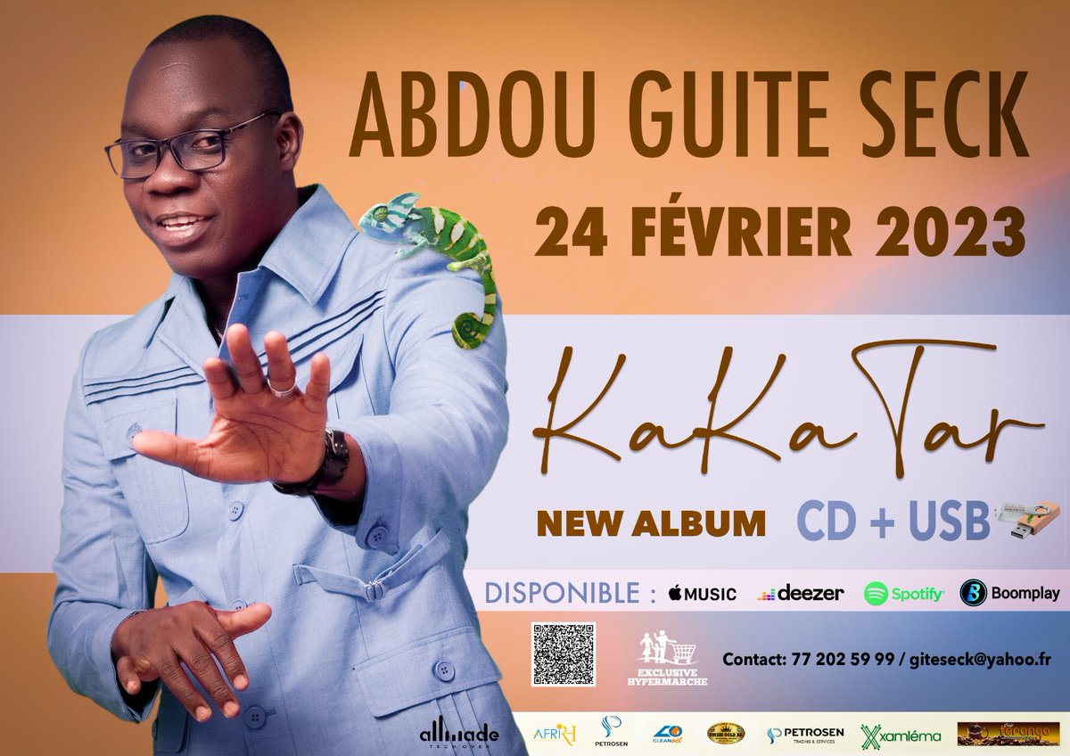 abdou_guite's tweet photo. Nouvel Album #Kakatar  le 24 Fevrier 2023. https://t.co/bhlsNqDZpr