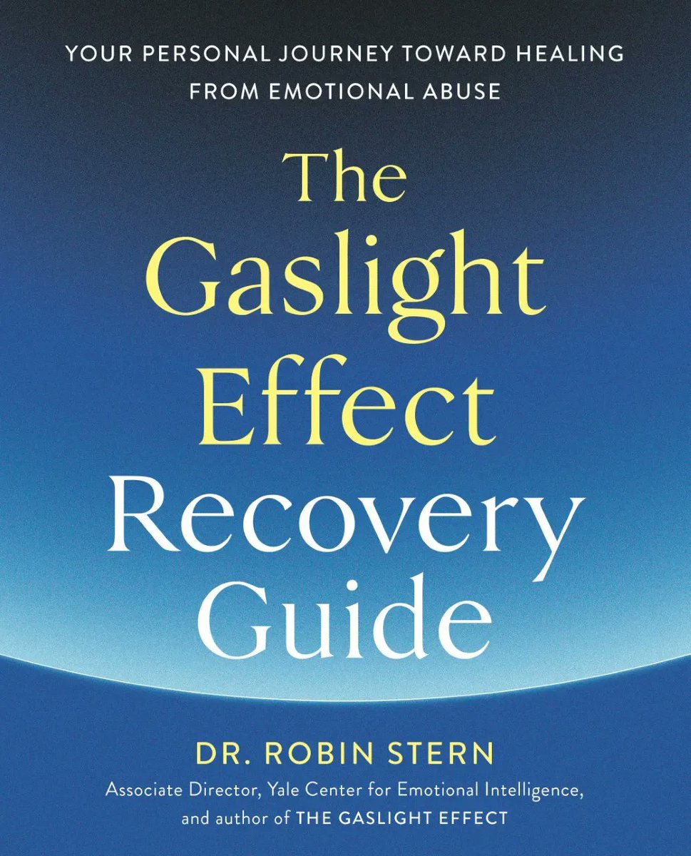 I'm excited to announce that my book, #TheGaslightEffectRecoveryGuide is now available on all platforms! This time, as an interactive workbook, readers can learn about gaslighting & how to recover through prompts, checklists, quizzes & reflective questions buff.ly/3EkOSHQ