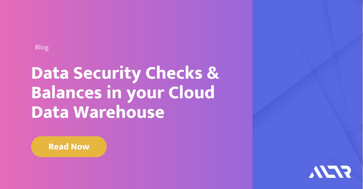 As companies aggregate more data from multiple data sources into #cloud data warehouses to remove silos and find insights across disparate data, one big stumbling block is access to sensitive #data.

altr.com/resource/blog-…

#datasecurity #datagovernance