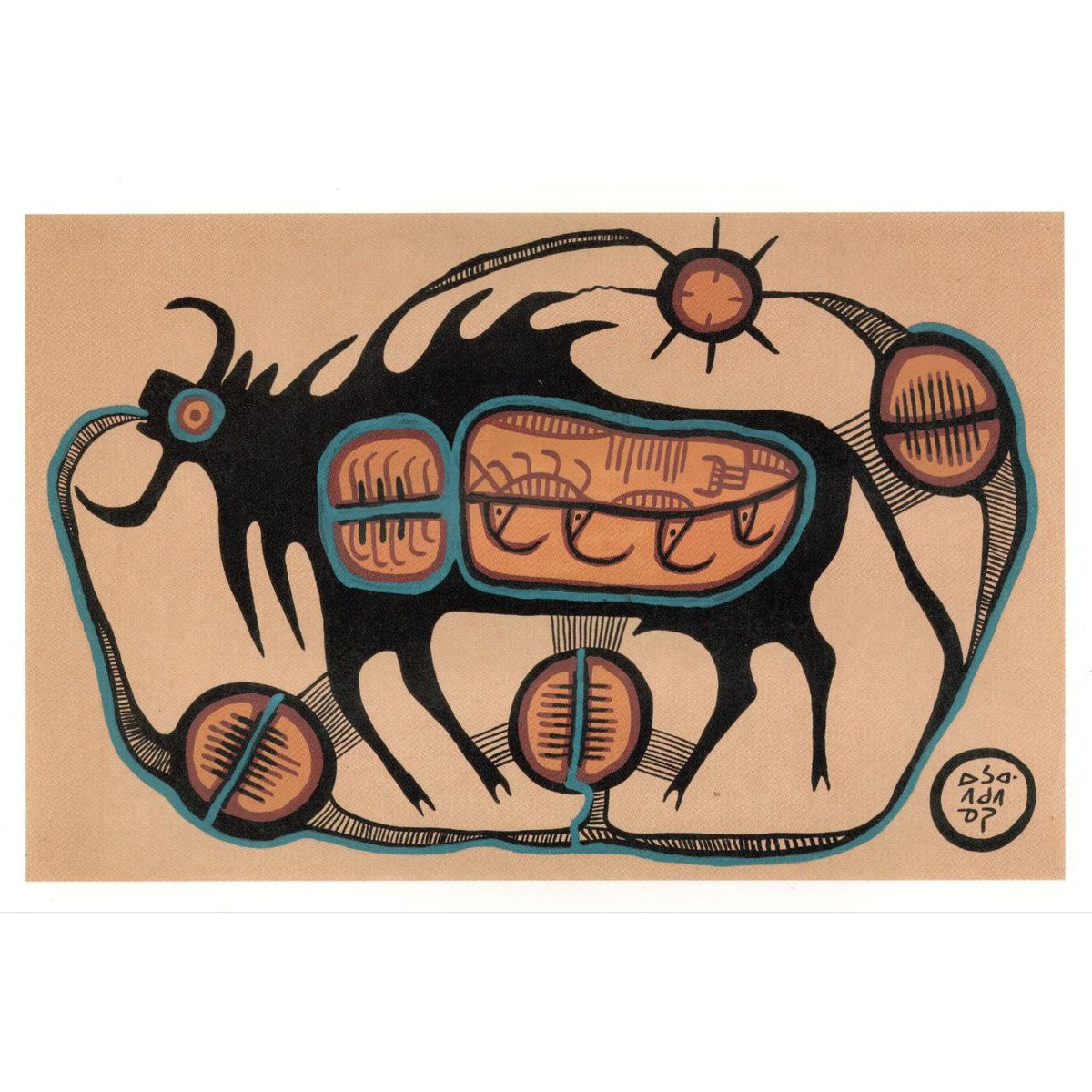 NorvalMofficial's tweet photo. Artwork: Sacred Buffalo
1963

#NorvalMorrisseau #CopperThunderbird #Canada #Indigenous #woodland #art #painting https://t.co/BzEodJQ3nL