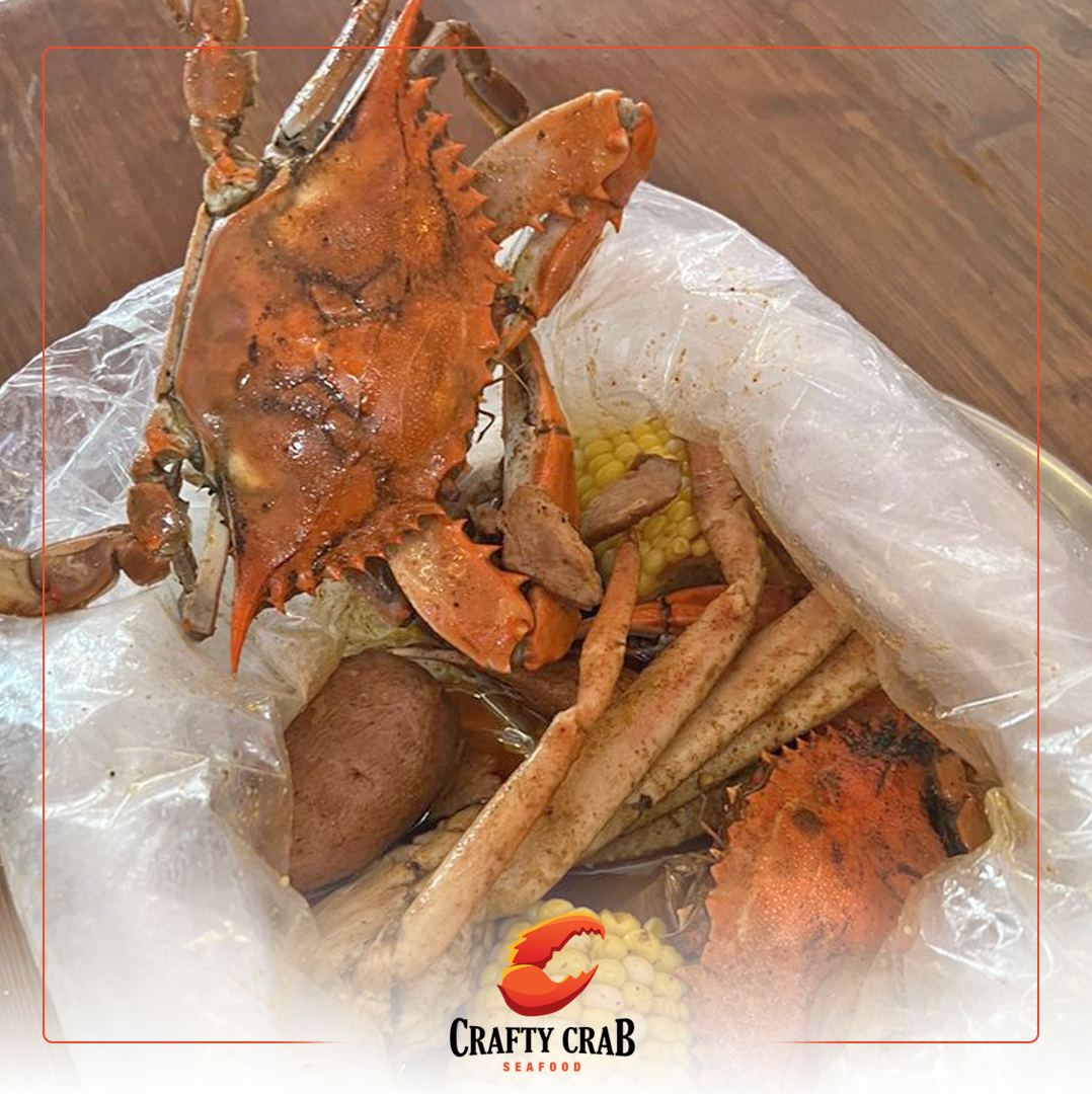 Our Double Crab Special is kind of a big deal…

It comes with:

- 2 Blue Crabs
- 0.5 LB of Snow Crab
- 2 Pieces of Corn
- 2 Potatoes 
- 0.25 LB of Sausage

All for only $27.99; wow!

What are you waiting for? Order now!
–
#Baltimore