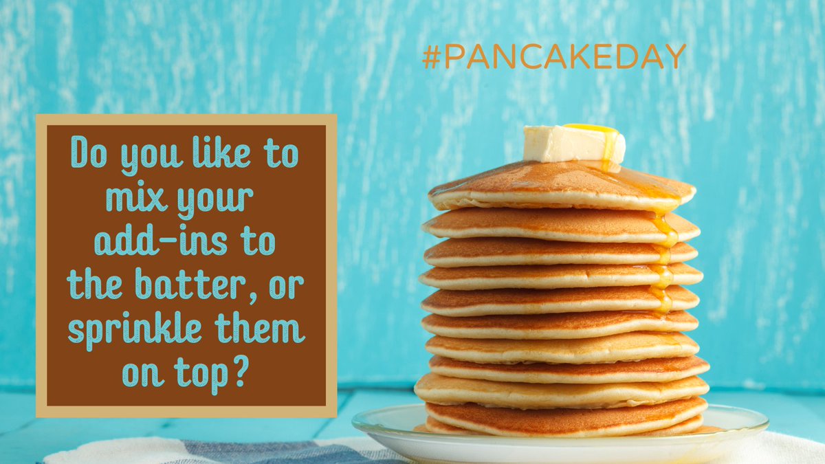 It's #PancakeDay today, and BONUS - it's #NationalPancakeDay on Saturday so you can indulge in syrup-y goodness twice this week!