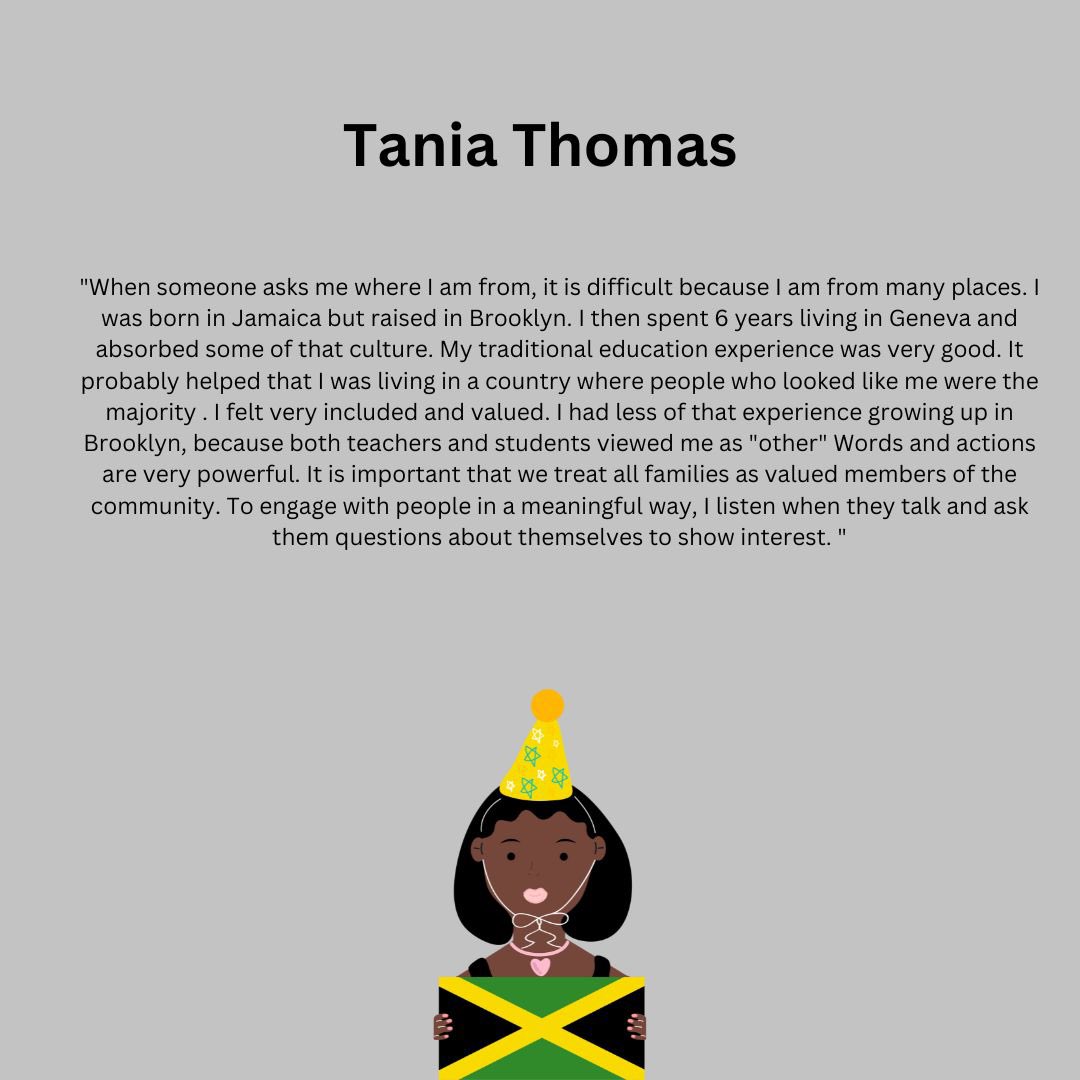FLI_Educator's tweet photo. Today we highlight a Fall 2022 fellow, Tania Thomas, as we celebrate Black History Month with our series ""Their Story."" Tania is of Jamaican descent and was a career changer upon entering our program. https://t.co/1exXnuzSRJ
