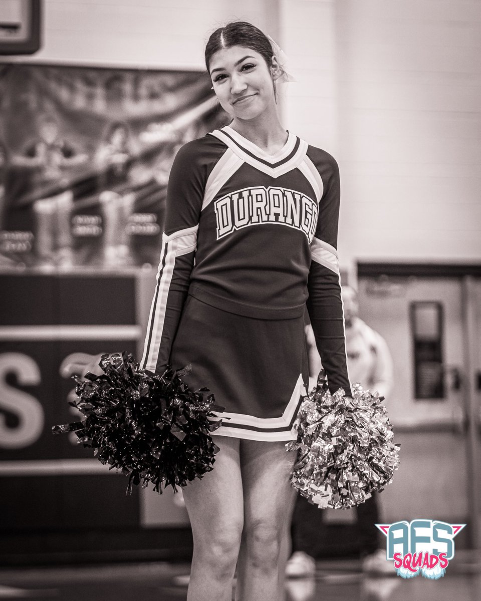 AFSSquads's tweet photo. It takes a village! And the @DurangoHSCheer squad was there to help usher their @DurangoHSHoops team into the State Championship games after a big win over Liberty! https://t.co/Dgr8M2zgBA