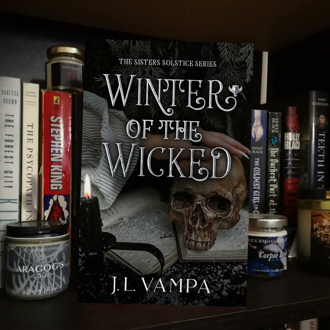 Happy Pub Day to my witchy queen @VampaJl - book two in the Sisters Solstice series hits shelves today! Happy Book Birthday, #WinterOfTheWicked