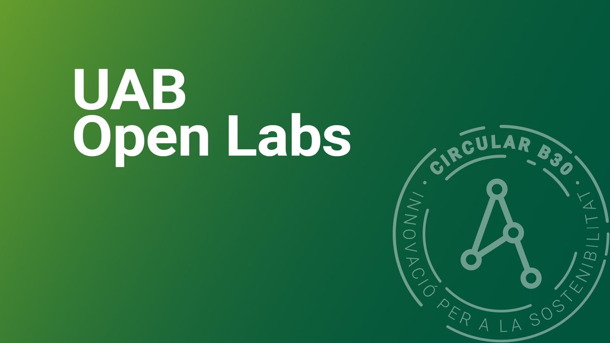 📌 Coneixes els UAB Open Labs? 

Són ecosistemes d'innovació oberta per resoldre reptes socials del territori. L'estructura d'aquests està concebuda com una xarxa de laboratoris ubicada al territori B30, més concretament al campus de la <a href="/UABBarcelona/">Universitat Autònoma de Barcelona</a>

🔗circularb30.cat/openlabs/