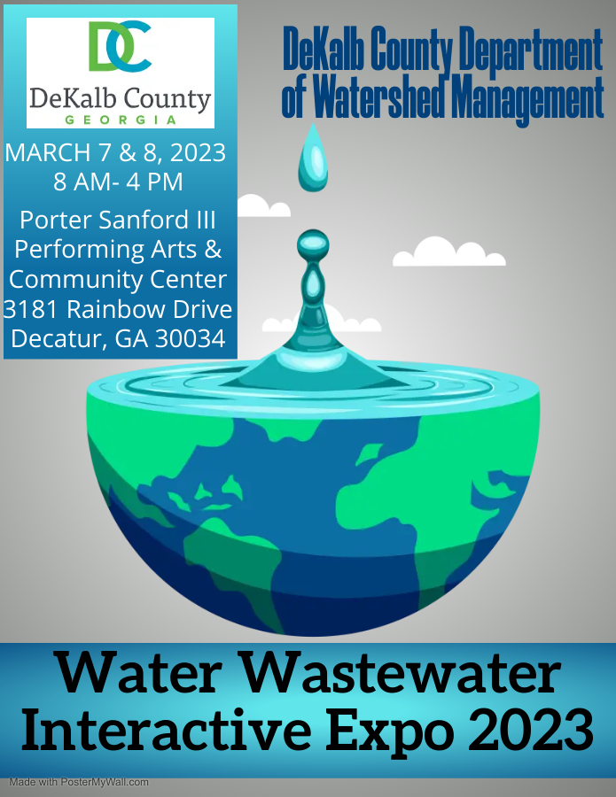 DeKalb Watershed on Twitter "On March 7 & 8 from 8am4pm at Porter Sanford Performing Arts