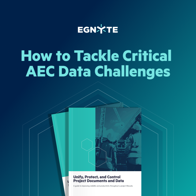 KristenCarvalho's tweet photo. Read this guide from @Egnyte to learn how to unify teams and project documents, provide remote teams' easy file access and upload capabilities, maintain document controls, and ensure document security. https://t.co/iyhSQbvxAC https://t.co/lYPRcTJ52t