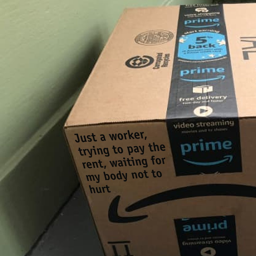athenaforall's tweet photo. We got one too. #AmazonHurts https://t.co/CggFT4MPsq