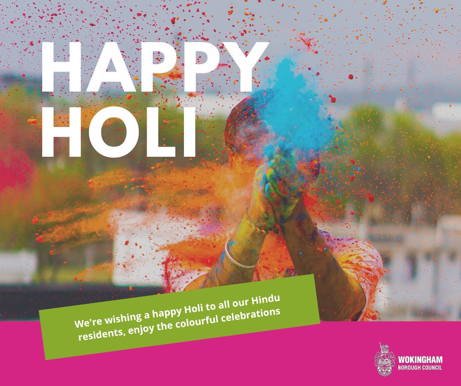 We’d like to wish all our Hindu residents a happy Holi ❤🧡💛💚💙💜

Enjoy celebrating the festival of colour, marking spring and new life 😊