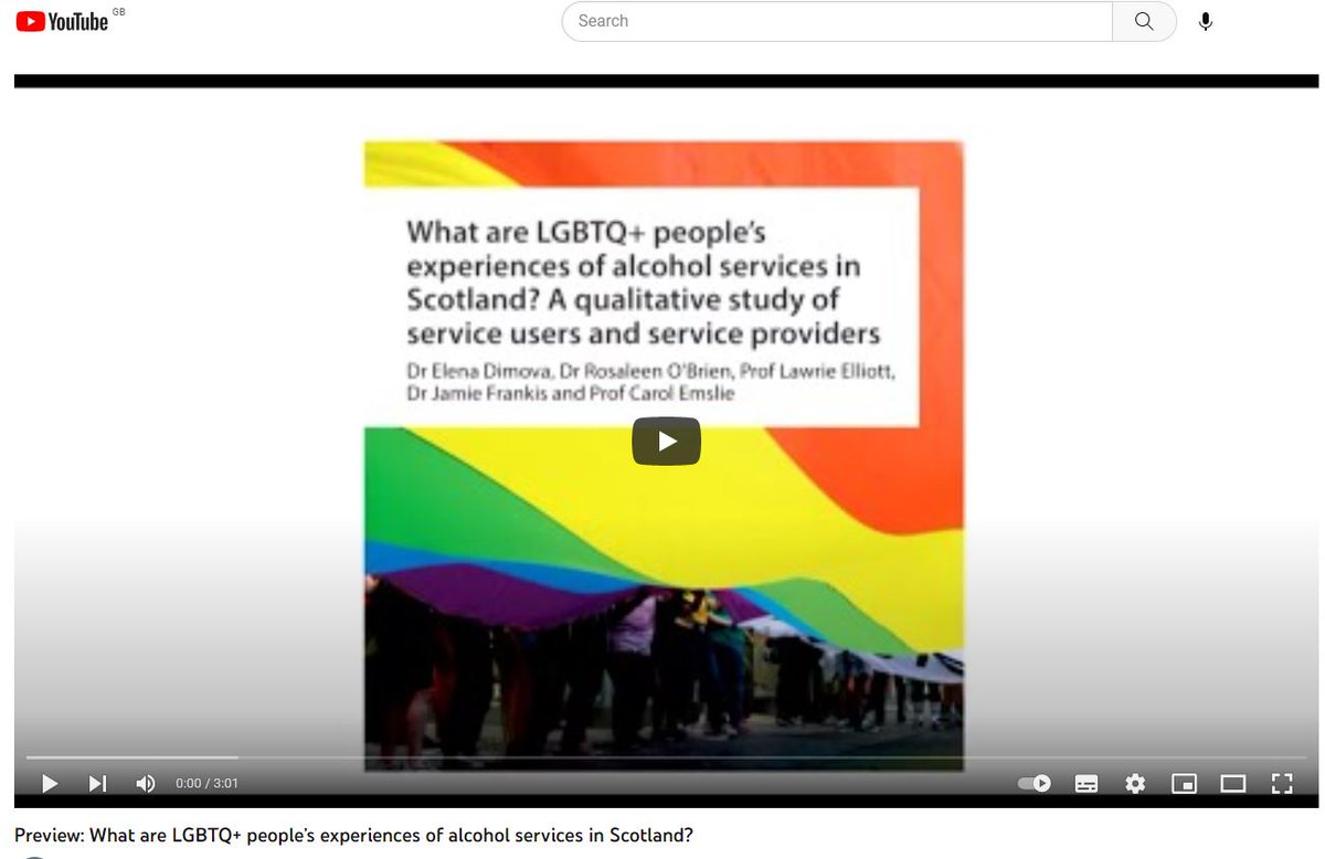 What are LGBTQ+ people’s experiences of alcohol services in Scotland? 🏴󠁧󠁢󠁳󠁣󠁴󠁿#LGBTplusHM @LGBTHM 🗣️Prof Carol Emslie @SubMisuseGcu 🗣️David Barbour @GCAglasgow 🗣️Oceana Maund @oceanamaund