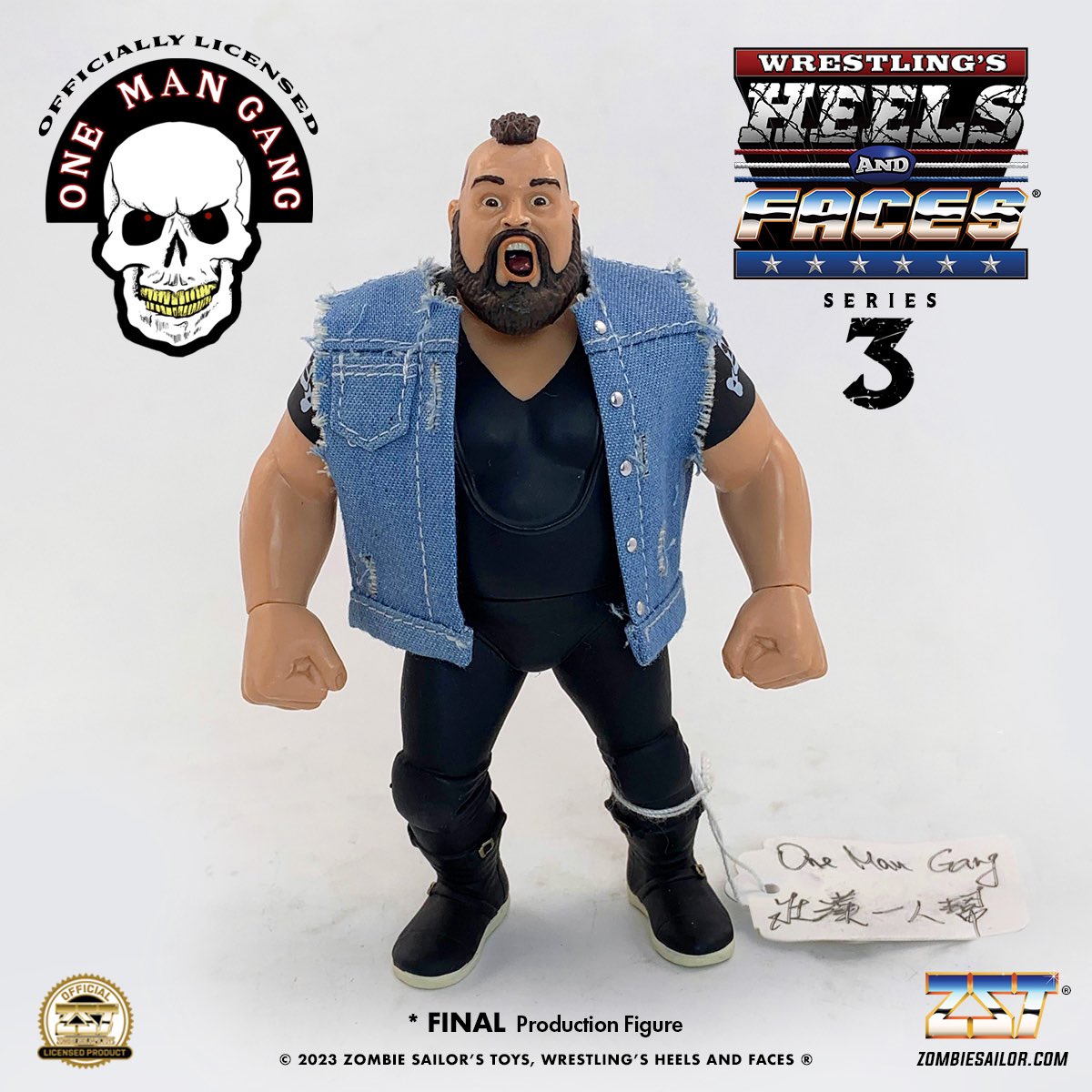 We are pleased to announce the headliner for H&F series 3

It’s the ONE MAN GANG!

Gang will be the headliner of S3

This is the ACTUAL FINISHED production figure!

We will continue to raise the bar 🔥

#onemangang #heelsandfaces