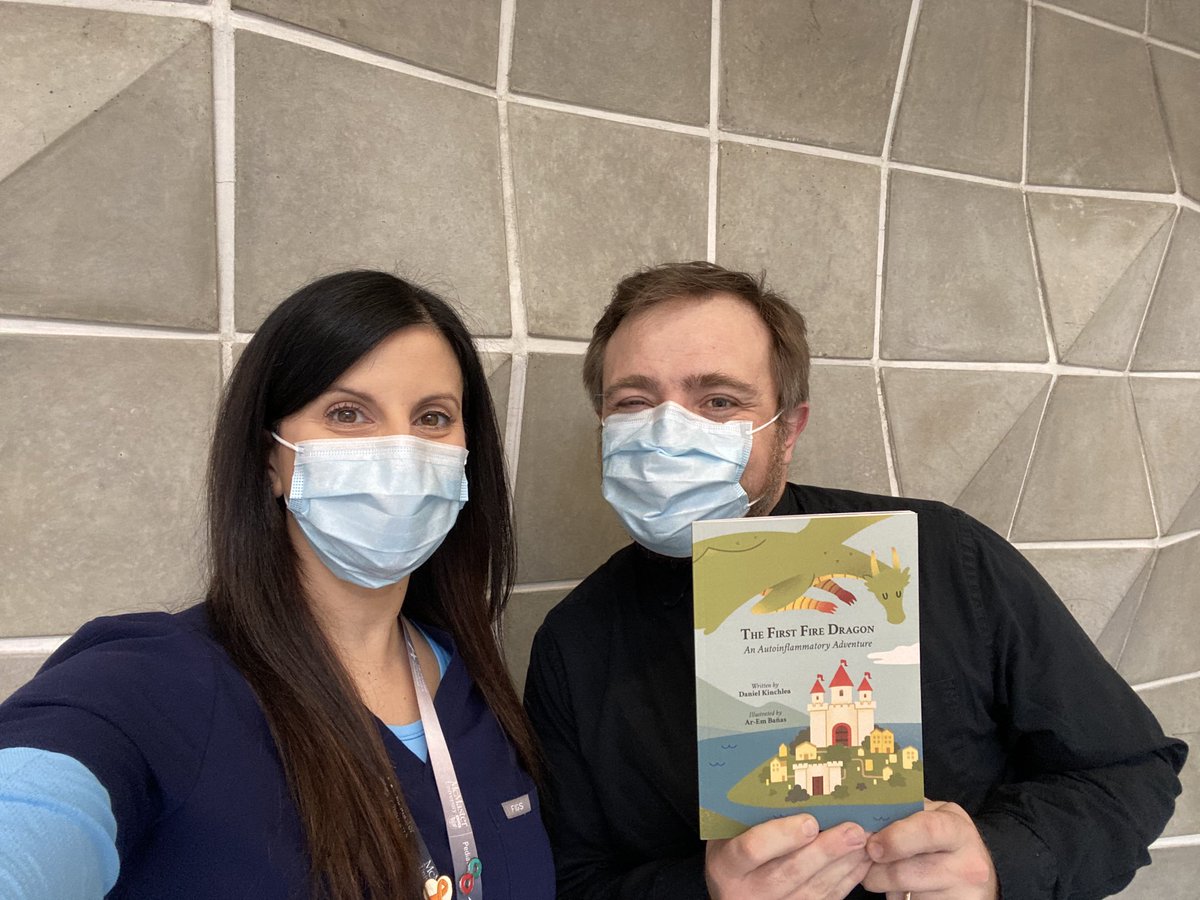 Thank you ⁦<a href="/wkinchlea/">Will Kinchlea</a>⁩ for sharing Daniel’s new book on #autoinflammatory diseases as we prepare for #rarediseasesday Release date is February 28th!⁦<a href="/CdnANetwork/">Canadian Autoinflammatory Network</a>⁩