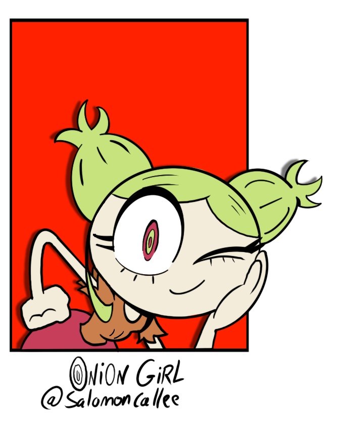 Tomdaart's tweet photo. Did really get many requests for the OC list so here's one of the few that I got! @salomoncallee awesome OC, Onion Girl! #OC #letmedrawyourOC https://t.co/qHPoqNlng4