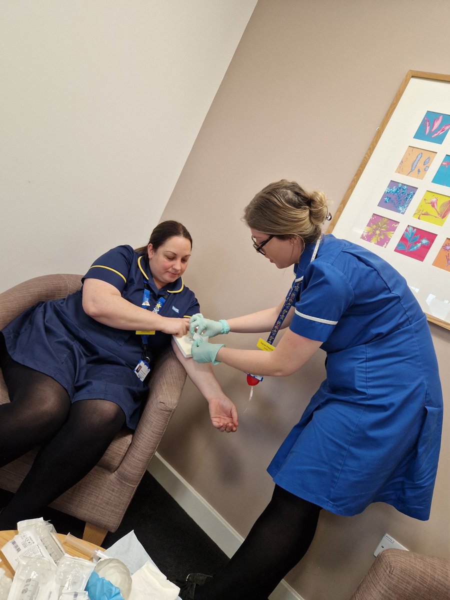 SFTclinicalski1's tweet photo. Bridgwater, DN Hub today, with some hands-on practicals for IV administration @BakerKatyhaynes @JenniferCoombe8 @Piprich1 @somNHS_LD @SomersetFT @tauntonsimteam
#learningthroughsimulation https://t.co/ijSY0MznnB