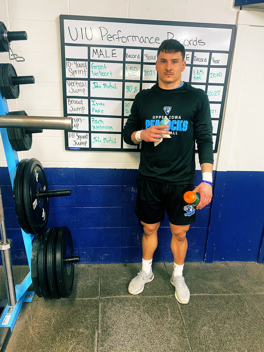 40.8 vertical 

“Every opportunity is the last opportunity”