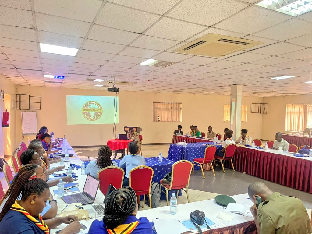UgGirlGuides's tweet photo. "To achive #genderequality and keep girls in school, families must eliminate interests that compete with menstrual health management needs"- Commissioner for Youth and Children Affairs, Uganda Ministry of Gender, Labour and Social Development #nomissedschooldays #projectcloseout https://t.co/9DjsRxmyVs