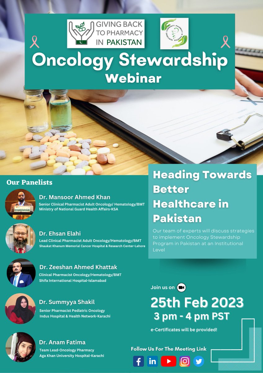 Giving Back to Pharmacy in Pakistan tweet media