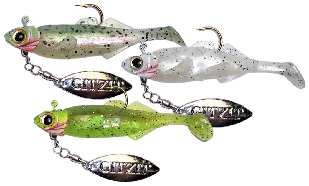 GitzitLures's tweet photo. Add a little extra flash with the Gitzit PF Underspin to increase your catch-rate; it will make all the difference. They're great for anything that swims. https://t.co/2tXEDILI5W https://t.co/rbeNuW0VXM