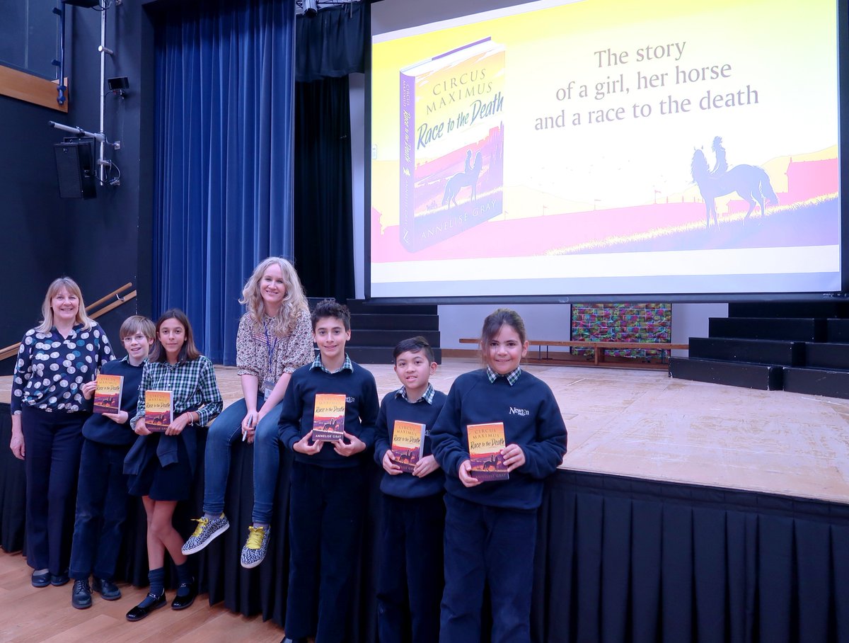 NewtonPrepSch's tweet photo. We were very excited to welcome author @AnneliseGray today. Our Year 4, 6, and 7 pupils were enthralled by her stories of life in Ancient Rome, the setting of her Circus Maximus series of books. Thank you! π΄ππ
#NewtonClassics #NewtonHistory #NewtonEnglish #NewtonLearning https://t.co/B16YaKqHR0
