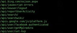 0x0SojalSec's tweet image. This OneLiner extracts all API endpoints from AngularJS &amp;amp; Angular javascript files.⚡️

curl -s URL | grep -Po &quot;(\/)((?:[a-zA-Z\-_\:\.0-9\{\}]+))(\/)*((?:[a-zA-Z\-_\:\.0-9\{\}]+))(\/)((?:[a-zA-Z\-_\/\:\.0-9\{\}]+))&quot; | sort -u

#infosec #cybersec #bugbountytips