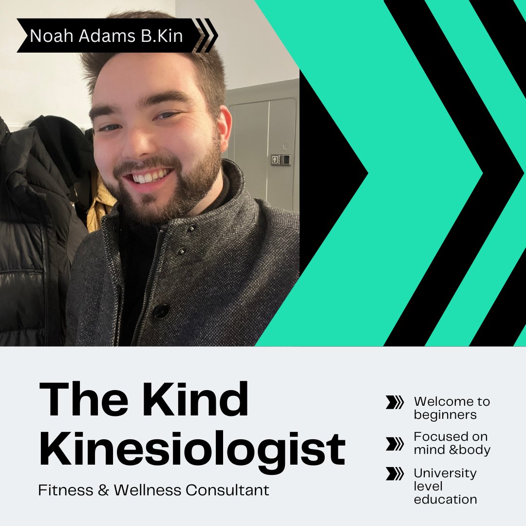KinesiologyNL's tweet photo. NLKA Member Spotlight: Noah Adams is a Kinesiologist working w/ TELUS Health in St. John’s. Noah recently graduated with a Bachelor of Kinesiology degree. Noah has launched his platform, ‘The Kind Kin,’ to inform others and help people reach their fitness &amp; wellness goals. #nlka https://t.co/QbIP0Sx7qh