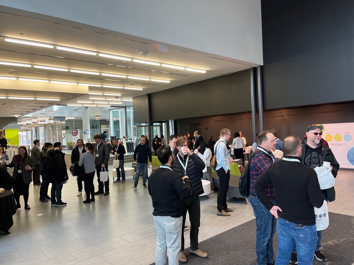 McMasterIT's tweet photo. It’s TODAY!
We’re thrilled to bring so many McMaster IT professionals together for a 6th year for a fun-filled week of (hybrid) learning, celebrating and sharing!
More about the Forum here: https://t.co/k8vls1ab4l
@McMasterU #McMasterIT #McMasterUniversity #Connectivity2023 https://t.co/h6FJZYRu5r