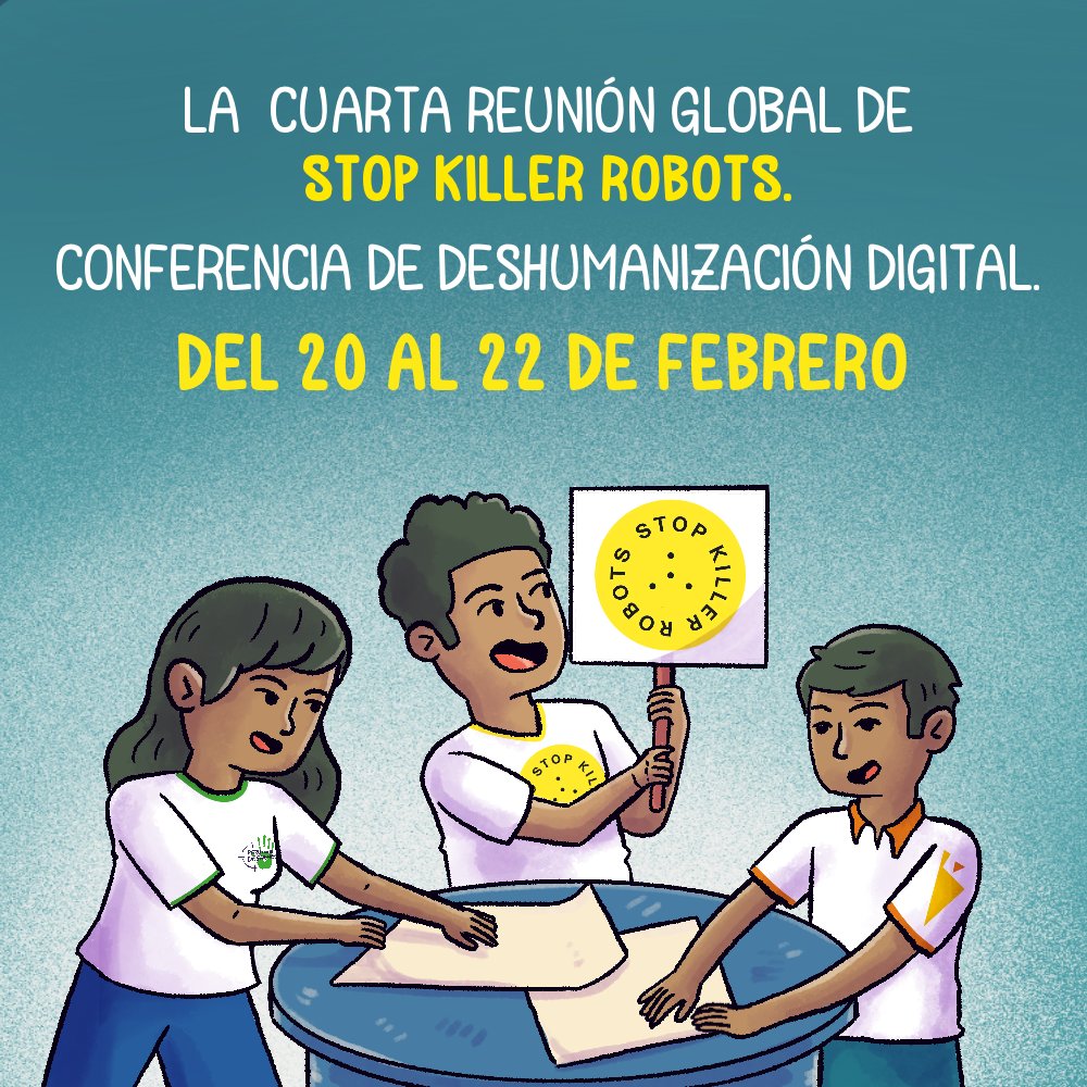 Peru_desarme's tweet image. Iniciamos el 1er día de la conferencia sobre Deshumanización Digital de @BanKillerRobots. 
@redsehlac 
#StopKillerRobots 
#DigitalDeshumanisationConf
#TeamHuman