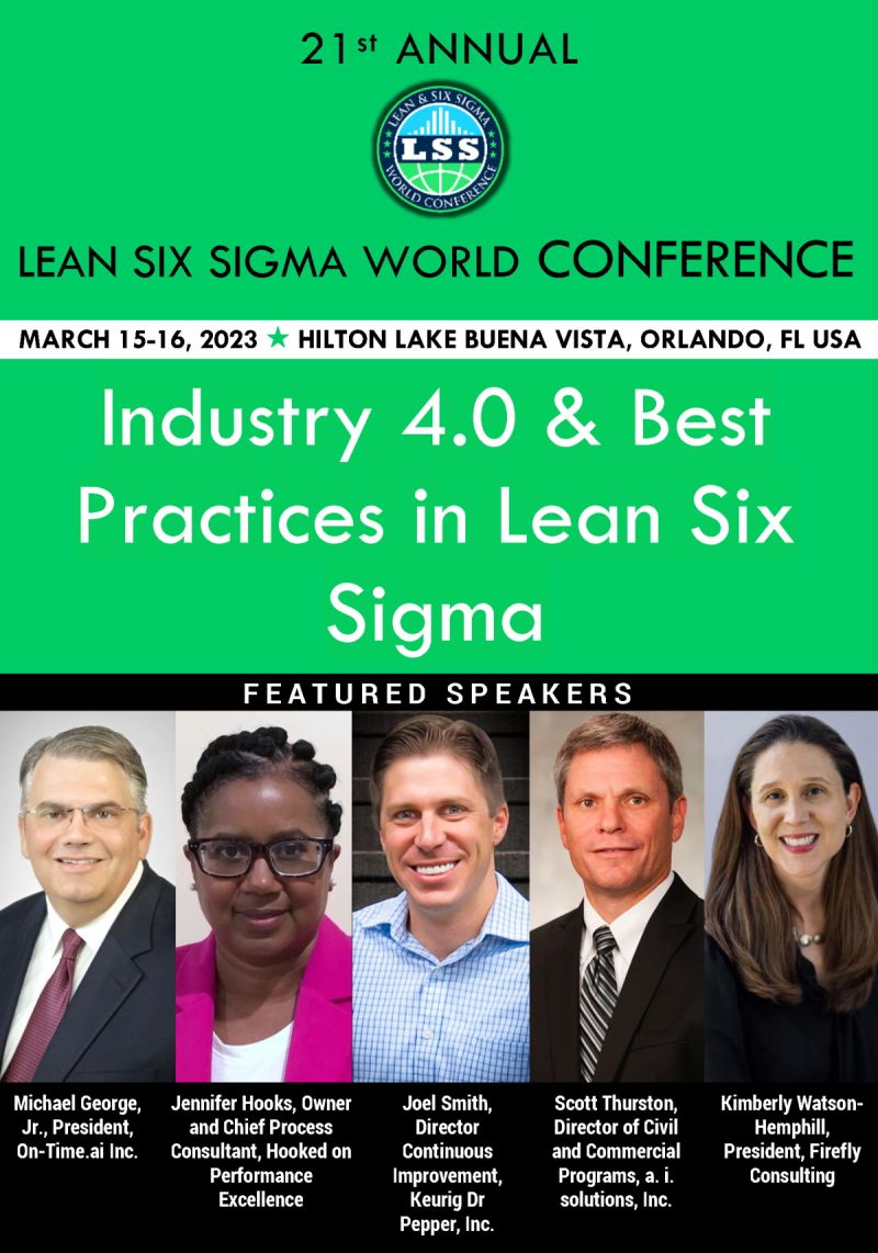 We're just a few short weeks away from seeing some of these familiar faces - hope to see yours as well!
leanandsixsigma.org