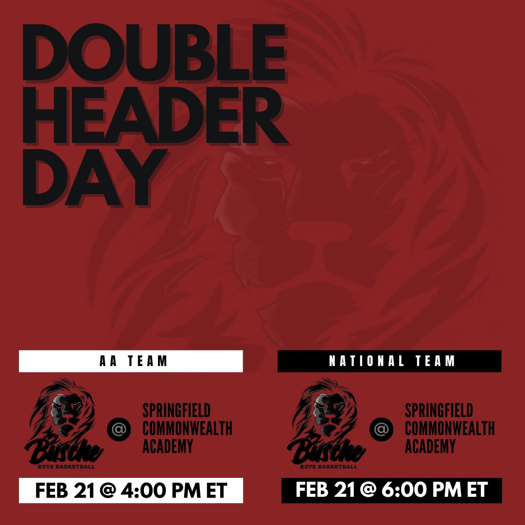 academy_reps's tweet photo. #BuscheHoops Double header day ๐ค
Busche AA Team
โฐ 4:00 PM ET
Busche National Team
โฐ 6:00 PM ET
๐ Springfield Commonwealth Academy
๐ Springfield, MA
No live stream
@ToneAnderson5
@mattbrewerbb
@coachshepp25
@BuscheAcademy
๐ฉ๐ผโ๐ป @sandyadams_co https://t.co/BliSVU1fz4