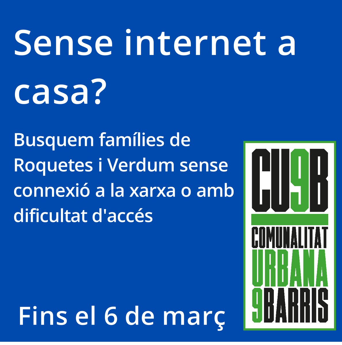 CU9B - Comunalitat 9 Barris BCN tweet media