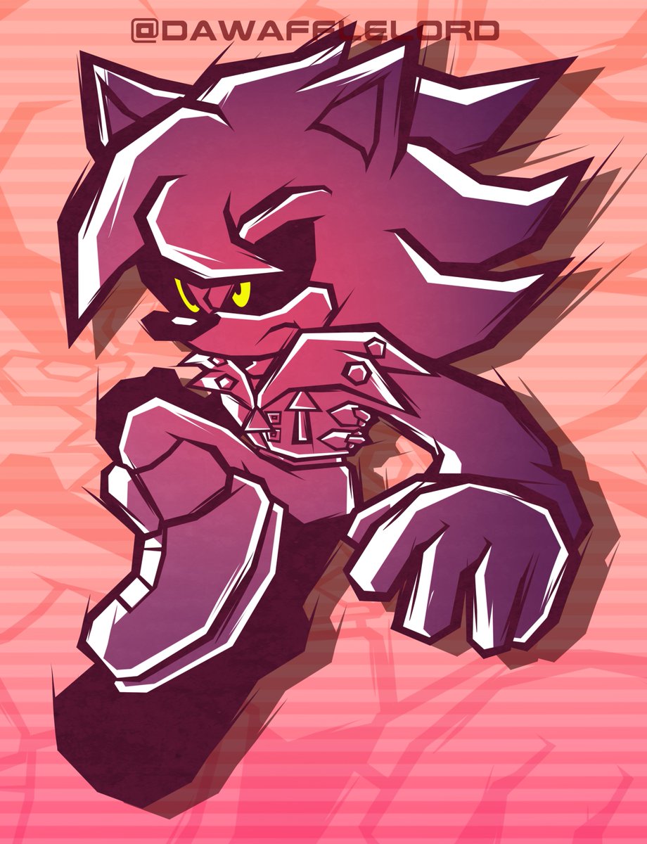 ShadowLifeman on X: Dark Super Sonic (AU) #SonicTheHedeghog #sonicx #sonicfanart #supersonic #sega #sonicadventure / X