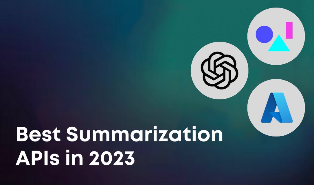 EdenAIco's tweet photo. 📚  If you’re impressed by the way Chat GPT-3 performs summaries within seconds, then you need to check this list ➡️ https://t.co/4Uqh68dHbA

@CohereAI
@connexun
@Deep__AI
@MeaningCloud
@Azure
NLPCloud
One AI
@OpenAI
plnia

#AI #TextAnalysis #TextSummarization #NLP  #TextMining https://t.co/ZEQlOLTPSL