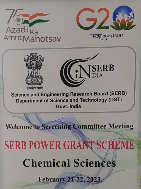 SERB (@serbonline) on Twitter photo Two-day <a href="/serbonline/">SERB</a> -POWER Grant scheme preliminary screening committee meeting began to evaluate proposals received during 2022-23 in the area of #chemical #sciences.
<a href="/DrJitendraSingh/">Dr Jitendra Singh</a> <a href="/srivaric/">chandra Srivari</a> <a href="/guptaakhilesh63/">Dr Akhilesh Gupta</a> <a href="/SBPandey1974/">Shashi Bhushan Pandey</a> <a href="/Monika_SERB/">Monika Agarwal</a> <a href="/IndiaDST/">DSTIndia</a> Two-day <a href="/serbonline/">SERB</a> -POWER Grant scheme preliminary screening committee meeting began to evaluate proposals received during 2022-23 in the area of #chemical #sciences.
<a href="/DrJitendraSingh/">Dr Jitendra Singh</a> <a href="/srivaric/">chandra Srivari</a> <a href="/guptaakhilesh63/">Dr Akhilesh Gupta</a> <a href="/SBPandey1974/">Shashi Bhushan Pandey</a> <a href="/Monika_SERB/">Monika Agarwal</a> <a href="/IndiaDST/">DSTIndia</a>