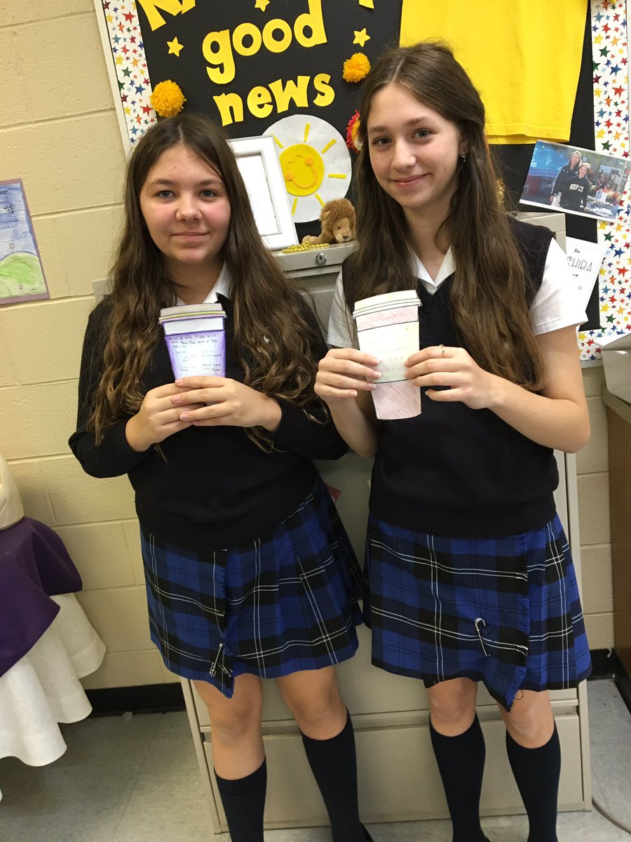 MsPrillo's tweet photo. Nashira’s cups of kindness! @HNMCS https://t.co/QkWDBbyTSb
