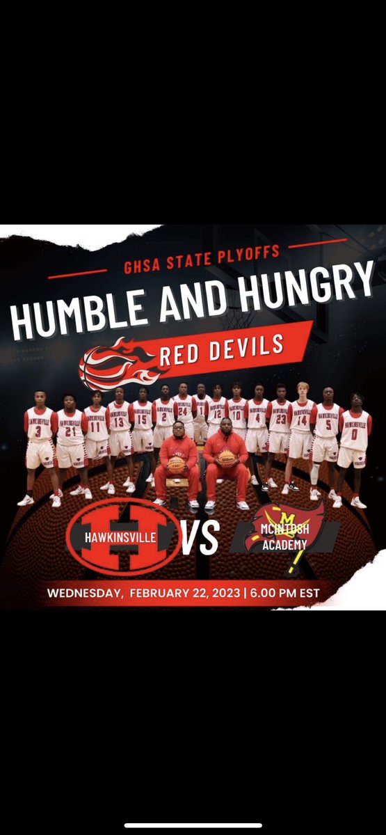 HHSDevilBB's tweet photo. Devil fans we need you LOUD AND ROWDY  tomorrow night.  6pm in the “Devils Den” let’s win✅✅✅ #marchtomacon https://t.co/Ja3Xc2hJMQ