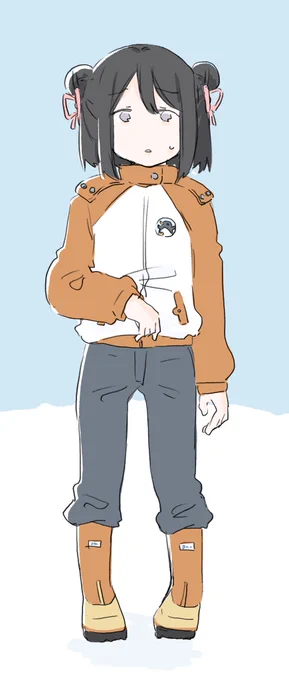 南極にいた頃の黒江ちゃん 