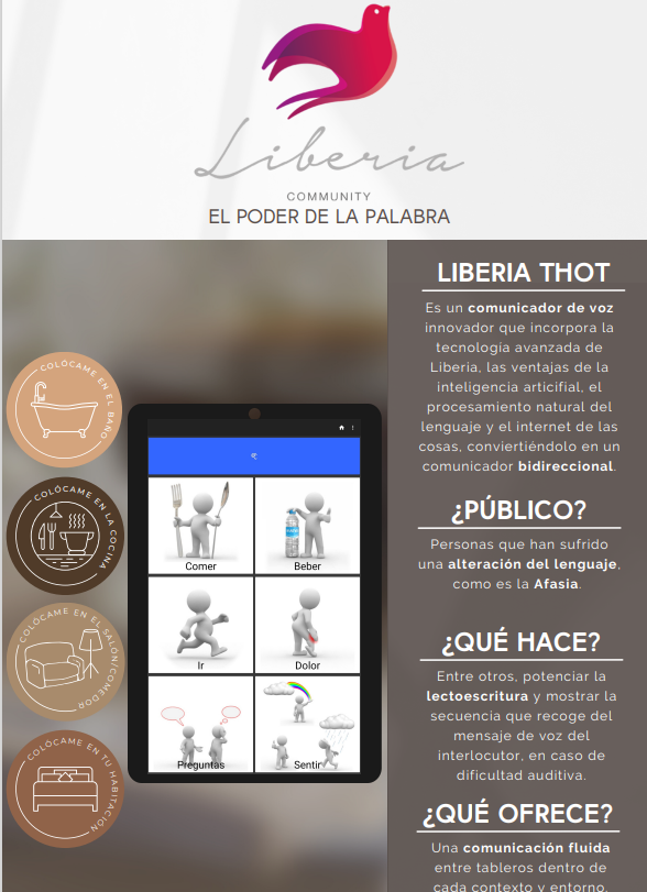 NUEVO! Liberia THOT para Ictus
Mejorar la vida de las personas es responsabilidad de todos, porque todos podemos ser el paciente en algún momento de nuestra vida
