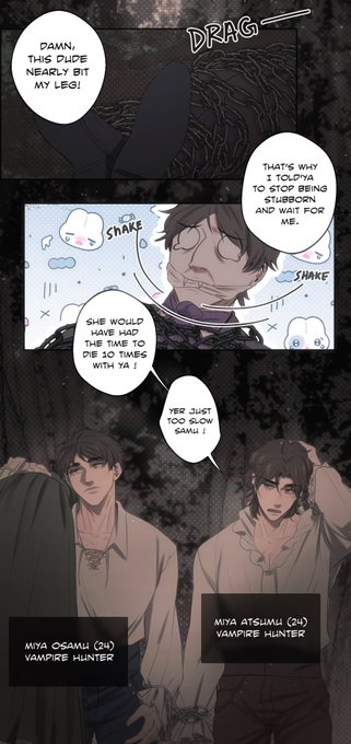 vampire au introduction 🌟 (part 2) 
