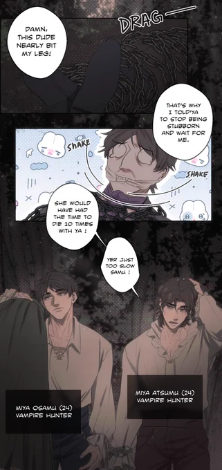 vampire au introduction 🌟 (part 2) 