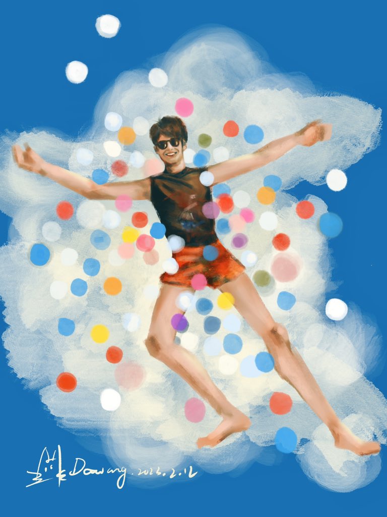 Luckydawang's tweet photo. 希望Apo能看到我的画
姐妹们可以帮我转发就更感谢了！
Hope Apo can see my work
Colorful Apo Colorful🌈
For Nnattawin‘s BD
Sixth Wish to Apo, Forget What I said, Just be you
@Nnattawin1 
五颜六色波之彩色
第六愿望, 忘记我的话，就做你自己
#Nnattawin #APOprojectBD2023 #apocoIleagues https://t.co/eAtri6QSWd