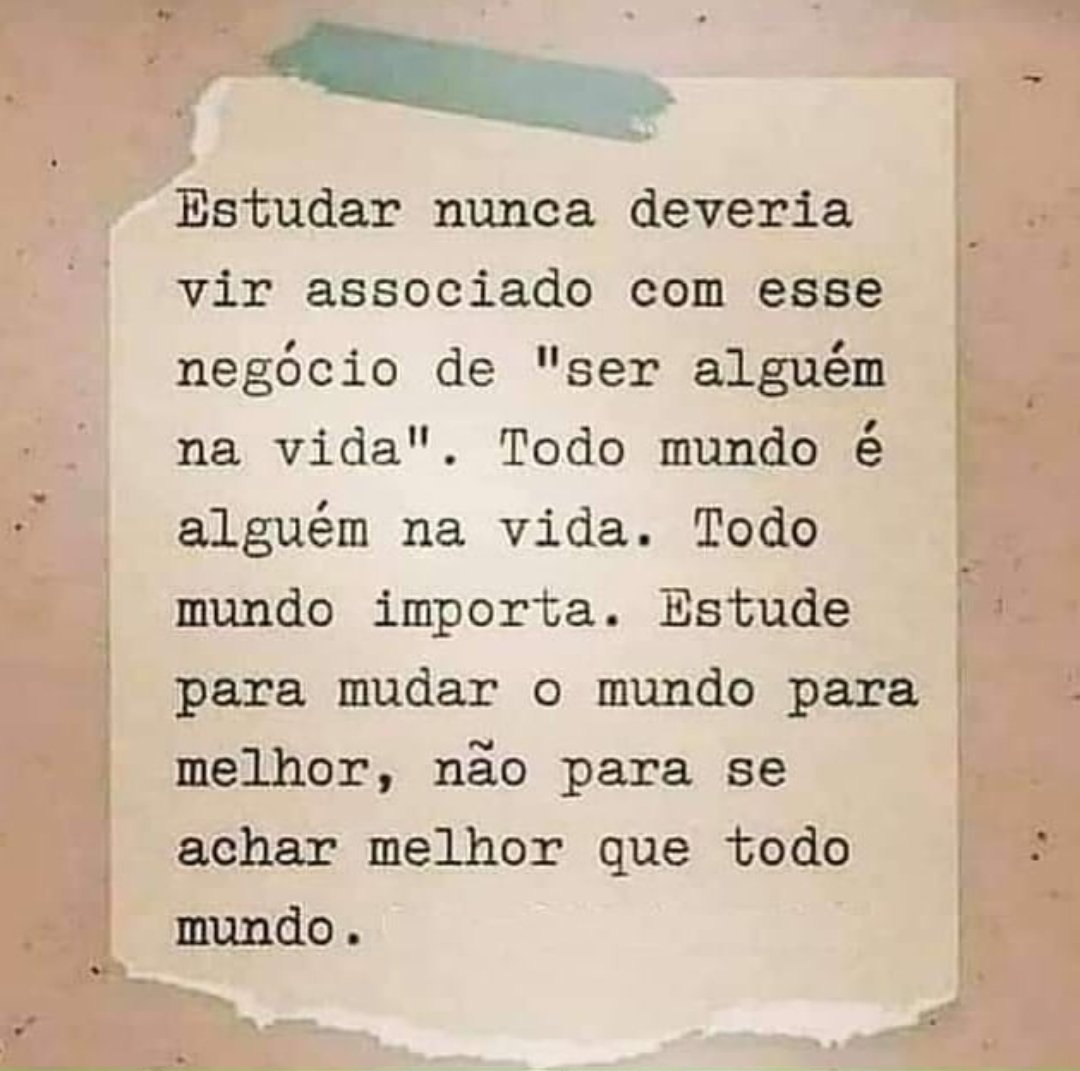 Reflexãozinha pra vida 👀