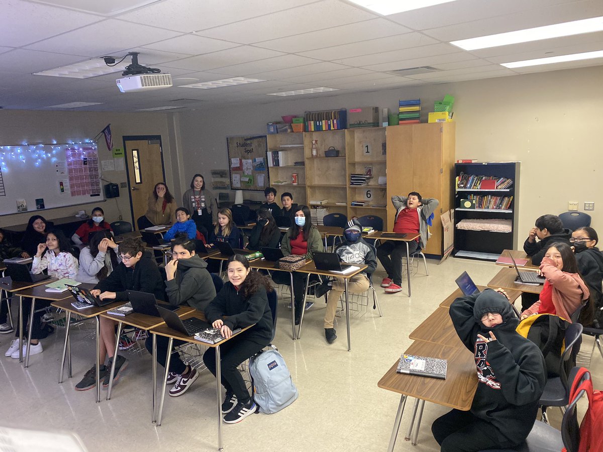 Claudiawalk's tweet photo. Woohoo!!  3 ELA classes had the highest attendance @NISD_Rayburn! Congrats, Ms.Acevedo, @MSMORALES118, and @msgarcia__!! #AttendanceDerby https://t.co/u3SmNNPM8s