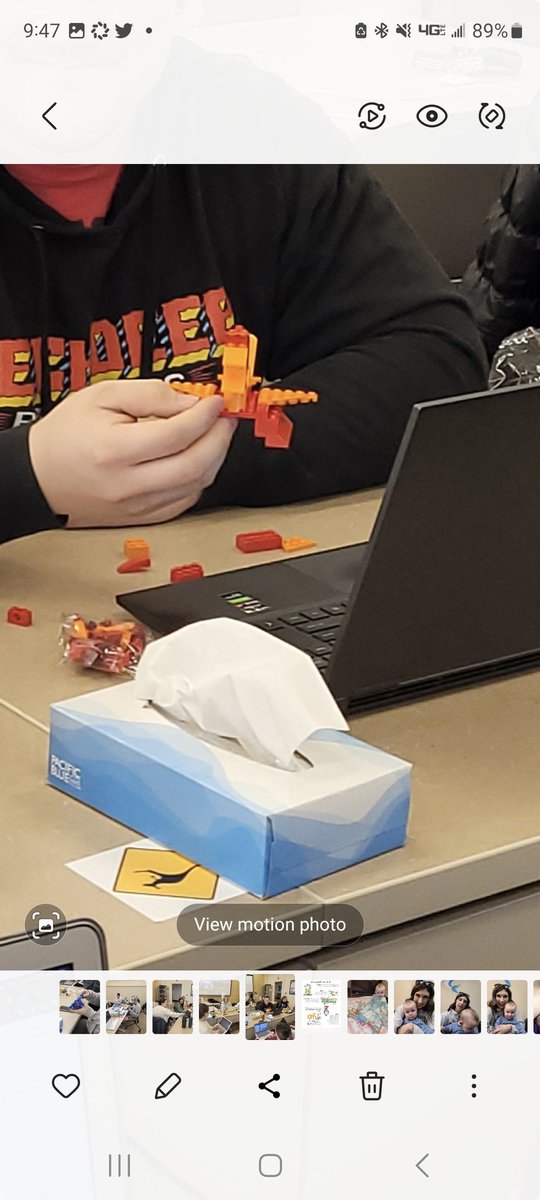 SarahRCox7's tweet photo. @UMKCpharmacy P3 students breaking into the Legos as we get creative with Design Thinking today! 

Who doesn't need a little play during class.

#PharmEd #DesignRx https://t.co/MbSJqtWa1v