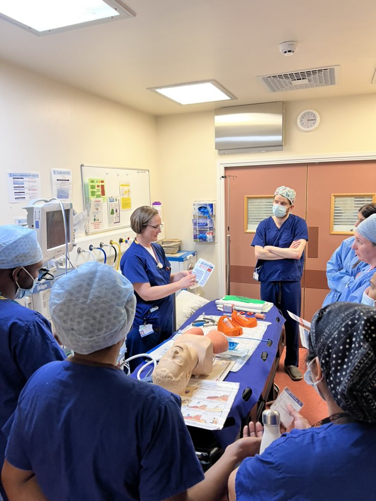 Great session on difficult airway in obstetric patients. Thankyou Dr Passmore! <a href="/TLthtr/">Theatres_LTHTR</a> <a href="/helen_smith1501/">Helen Smith</a> <a href="/DNDTeam_Surgery/">Lisa Elliott</a>