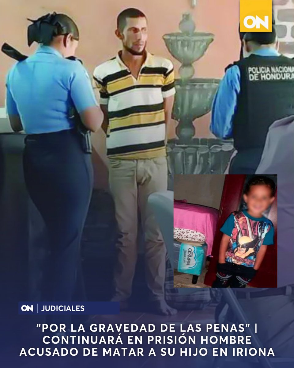 canal11hn's tweet photo. #JUDICIALES⚖️ | Al hondureño se le considera responsable de los delitos de asesinato agravado en concurso real, violación agravada y maltrato familiar en perjuicio de Orvin Danery Ruiz Castro (4).
Aquí más información: https://t.co/9DpPHx4V9L
#hondureño #iriona https://t.co/NRB8fWy4qs