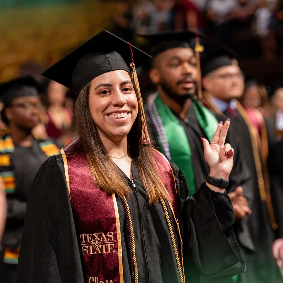 Grad Applications are open! The deadline to apply for Spring 2023 graduation is Friday, March 3rd. Apply for graduation and learn more about Spring 2023 Commencement: txst.edu/commencement/

#txst #txstnext #txstclassof2023